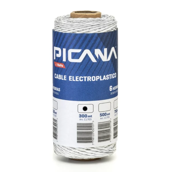 CABLE ELECTROPLÁSTICO 6 hebras - 300m