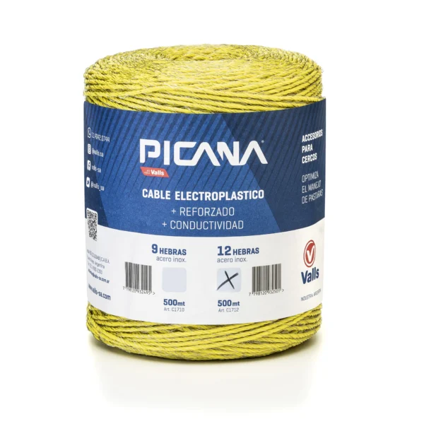 CABLE ELECTROPLÁSTICO 12 hebras - 500mt